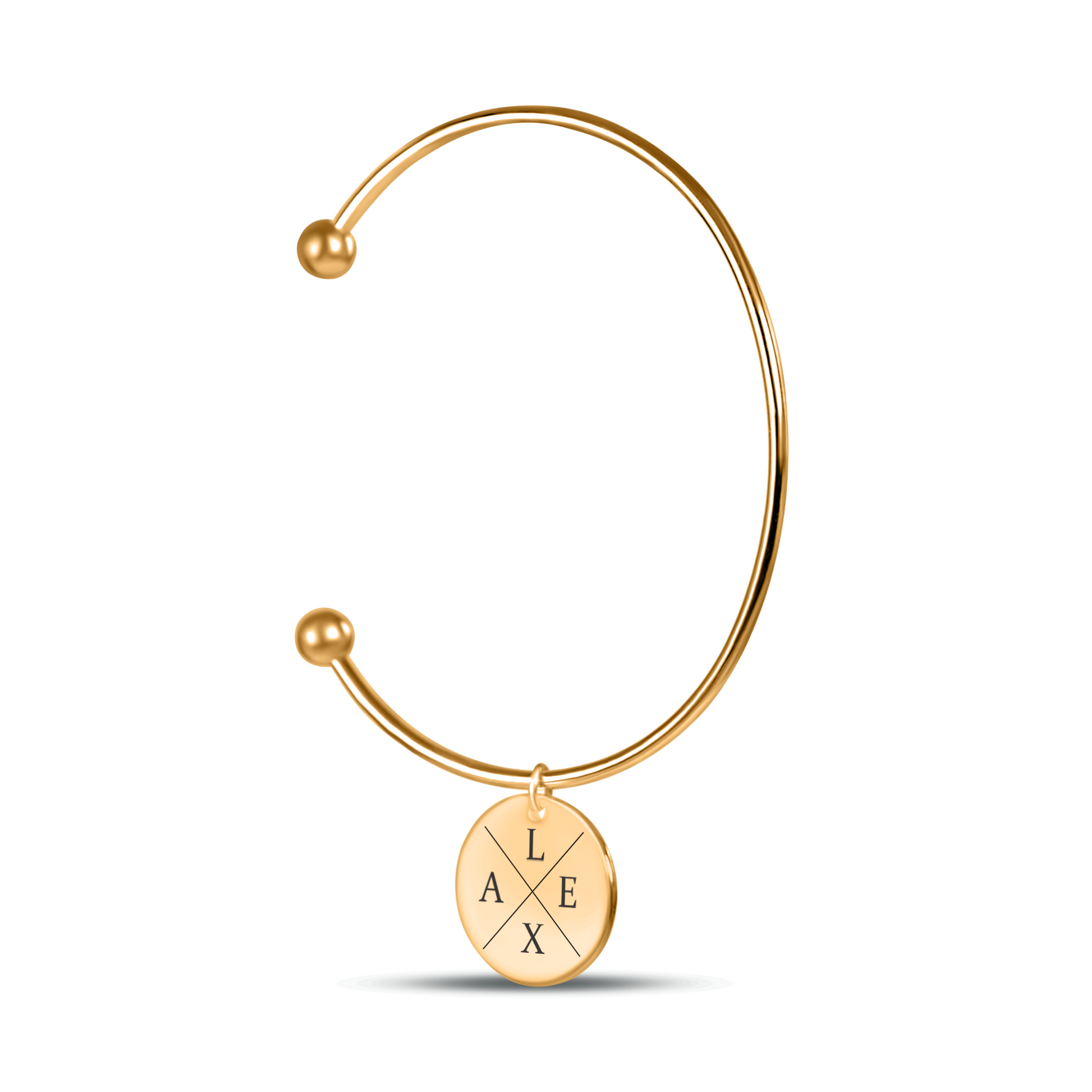 Custom Initials Bangle