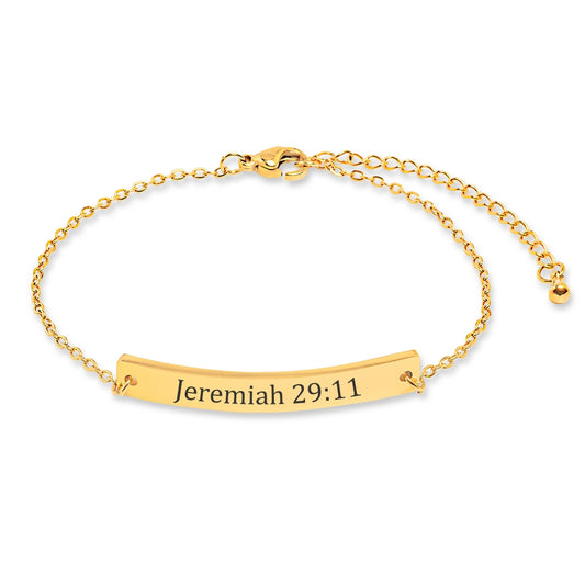 Custom Bible Verse Bracelet