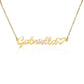 Heart Name Necklace