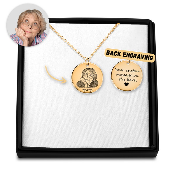 Custom Portrait Necklace