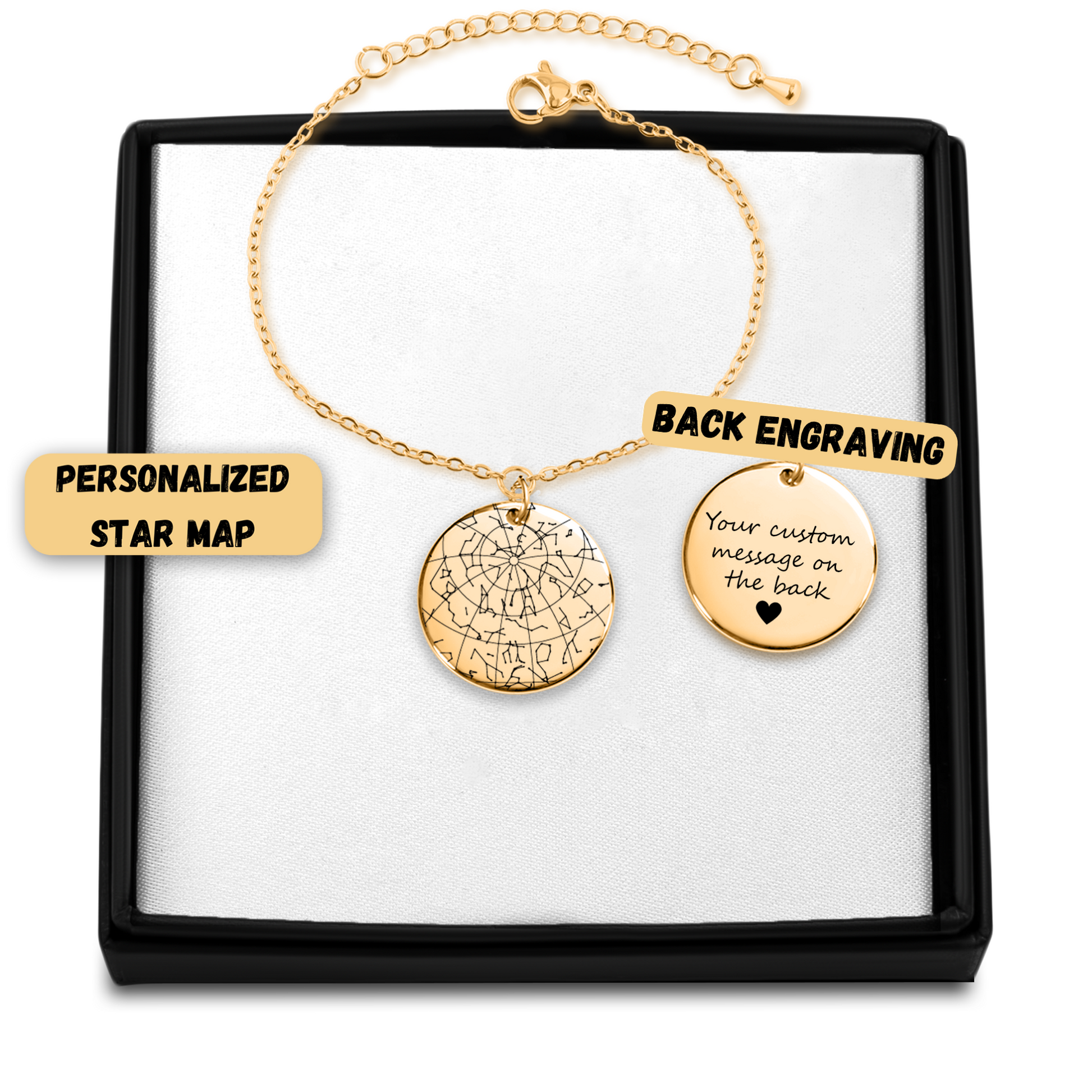 Custom Star Map Bracelet