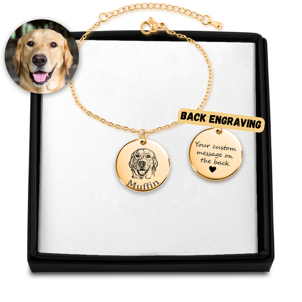 Custom Pet Portrait Bracelet