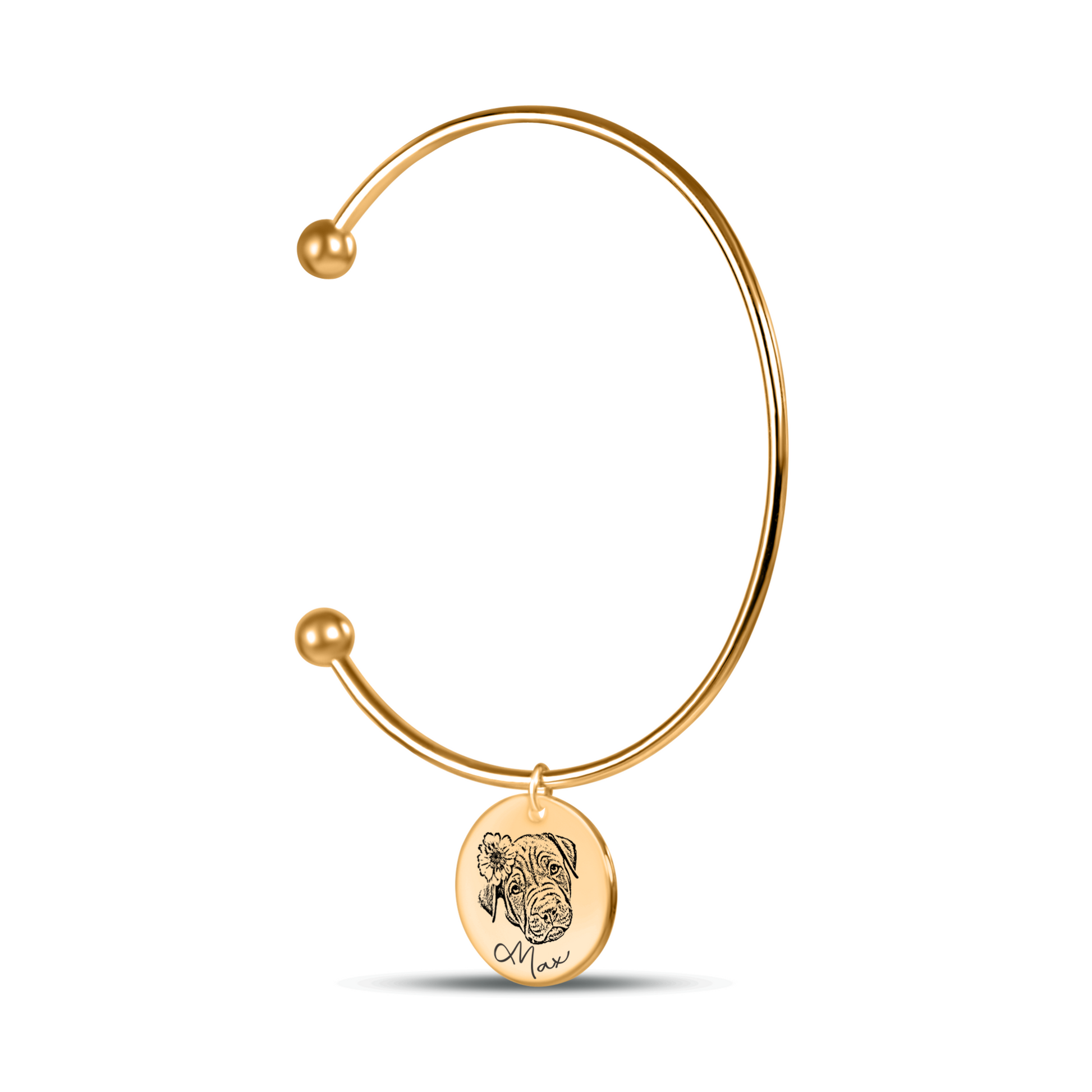 Custom Pet Portrait Bangle